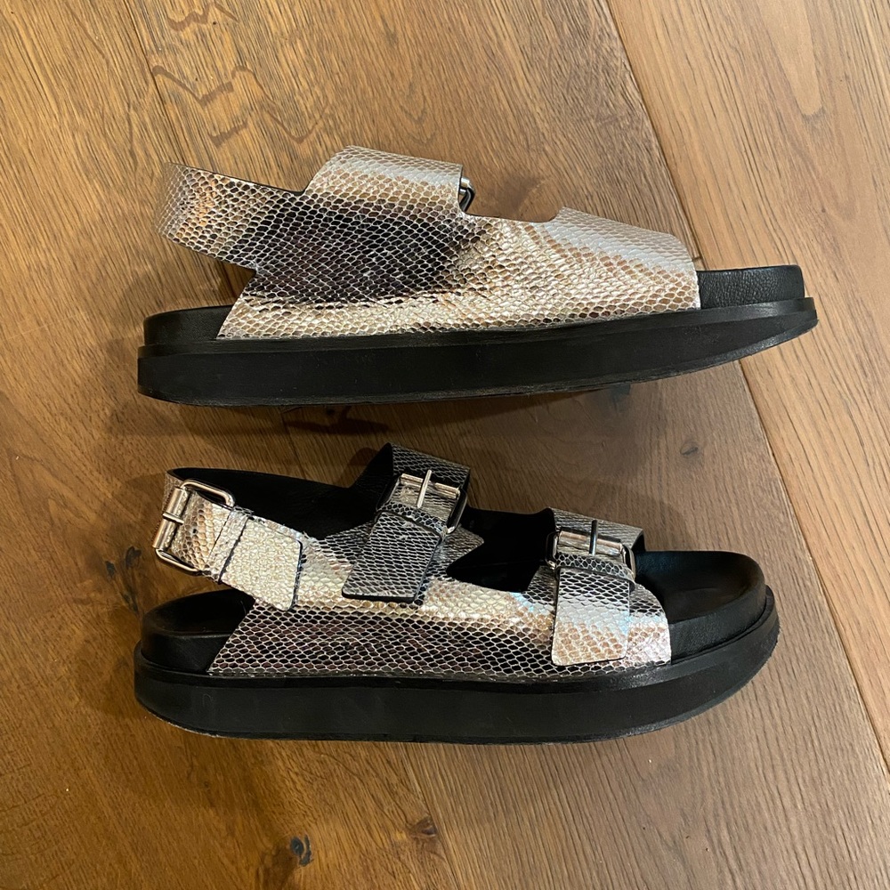 Isabel Marant Silver Sandals - Picture 3 of 8